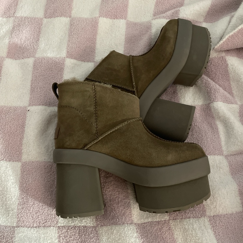 UGG New Heights Platform Mini Boots